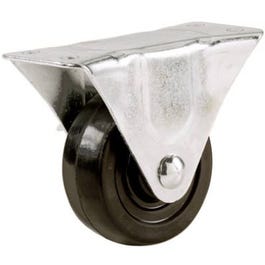 2-Inch Rubber Rigid Plate Caster