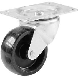 2-1/2-Inch Polypropylene Swivel Plate Caster