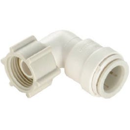 PEX Quick Connect Angle Valve, 1/2 FIP x 3/8-In. Copper Tube