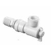 PEX Quick Connect Angle Valve, 1/2 MIP x 3/4-In. MGH