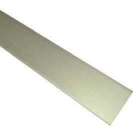 Flat Aluminum Bar, Mill Finish, 1/8 x 1.5 x 36-In.