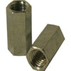 Coupling Nut, Zinc-Plated Steel, #10-24