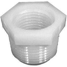 Pipe Fitting, Nylon Hex Bushing, 3/4 MPT x 1/2-In. FPT