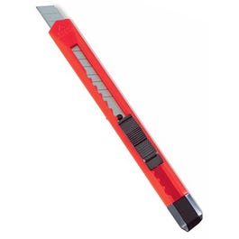 Plastic Snap Off Utility Knife, 13-Pt., 9-Mm.