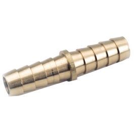 Pipe Fittings, Barb Mender, Lead-Free Brass, 3/16-In.