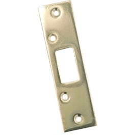 1-1/4x3-5/8-Inch Brass Plated Steel Security Strike