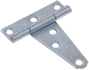 2  ZINC PLATED LT T-HINGE