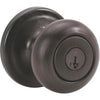 Kwikset Signature Series Venetian Bronze Juno Entry Door Knob with SmartKey