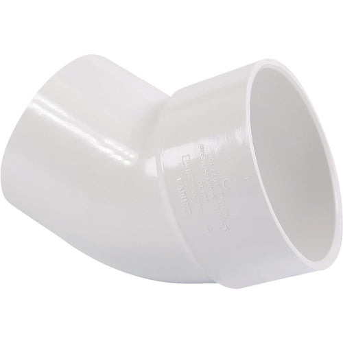 Charlotte Pipe 3 In. 45D PVC Street Elbow