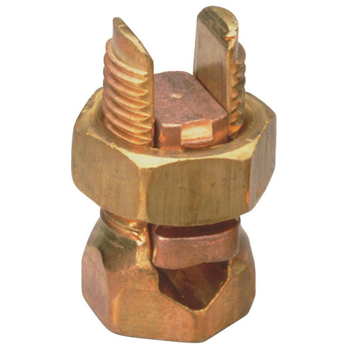 Gardner Bender #16 to #10 AWG Stranded, #16 to #8 AWG Solid Copper Alloy Split Bolt Connector (2-Pack)