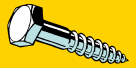 Midwest Fastener Hex Lag Screws 3/8 x 2-1/2