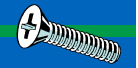 Midwest Fastener Phillips Flat Machine Screws 1/4-20 x 1